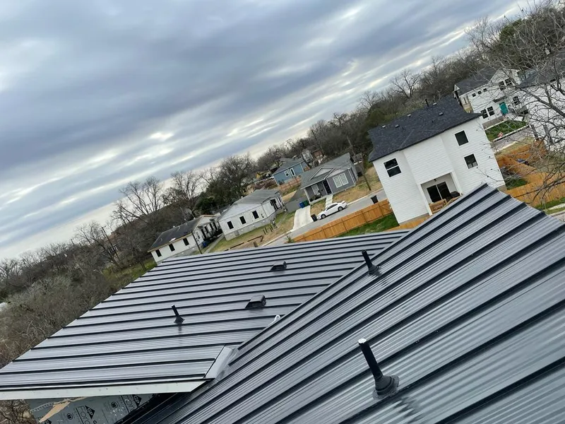 Standing seam metal roof panels with vents for Skylight Repair in Goodyear